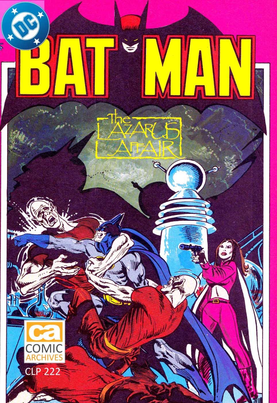BATMAN (1988-90) -4 -COVER