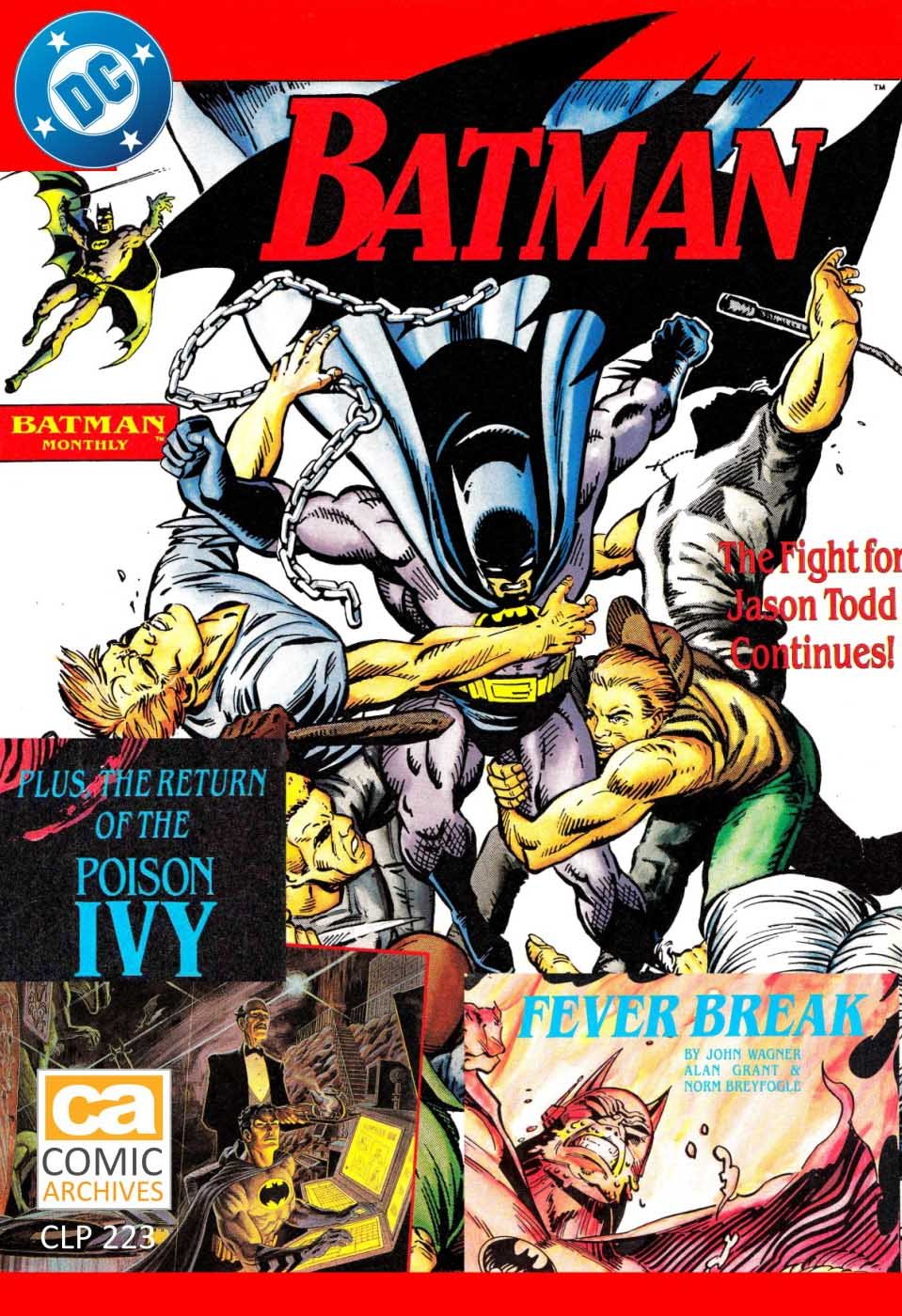 BATMAN (1988-90) -5 -COVER