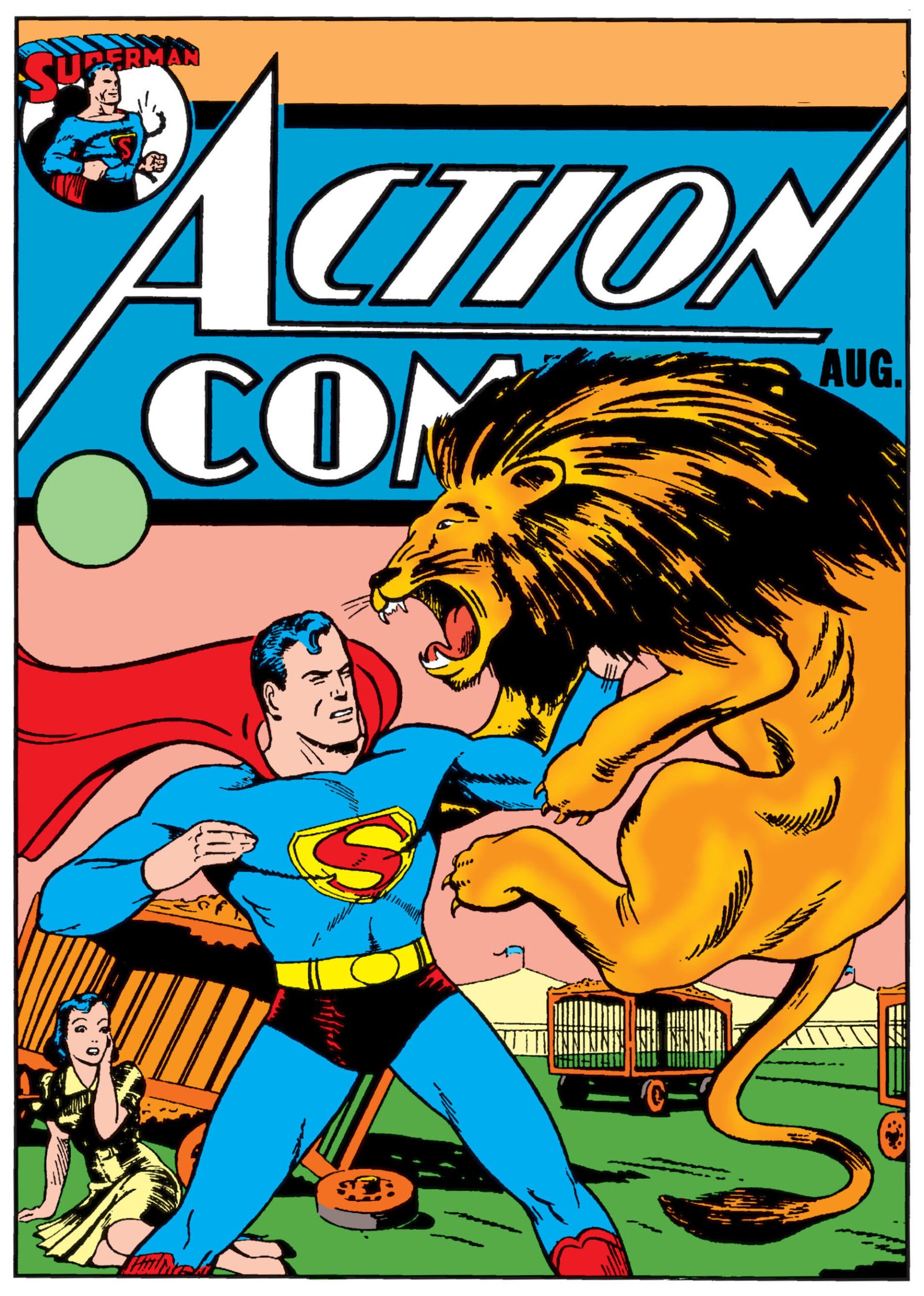 CLP-1535 SUPERMAN AND LEX LUTHOR (1940’S) -1