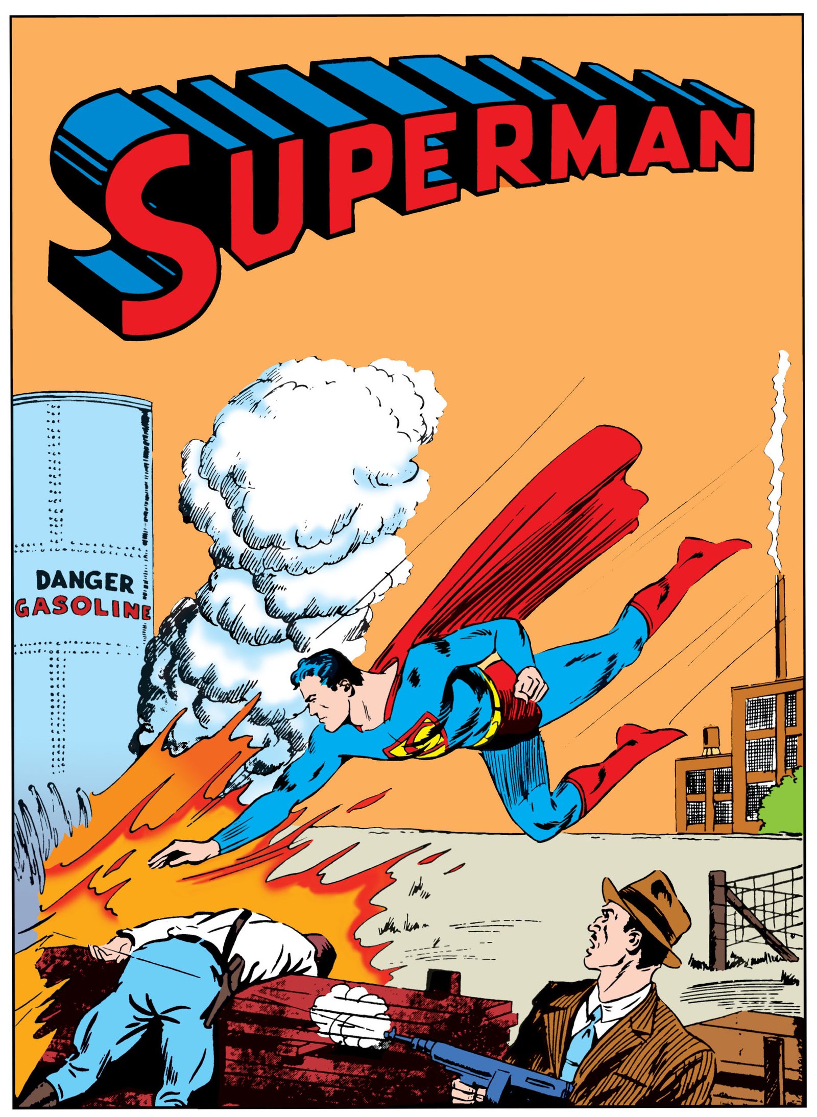 CLP-1536 SUPERMAN AND LEX LUTHOR (1940’S) -2