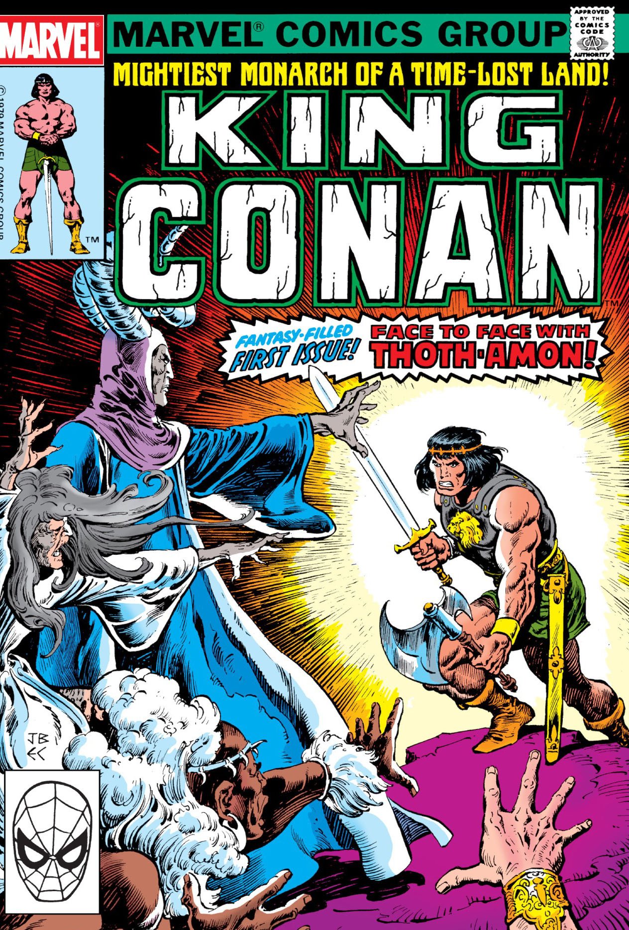 CLP-1074 CONAN THE BARBARIAN COMICS – KING CONAN-1