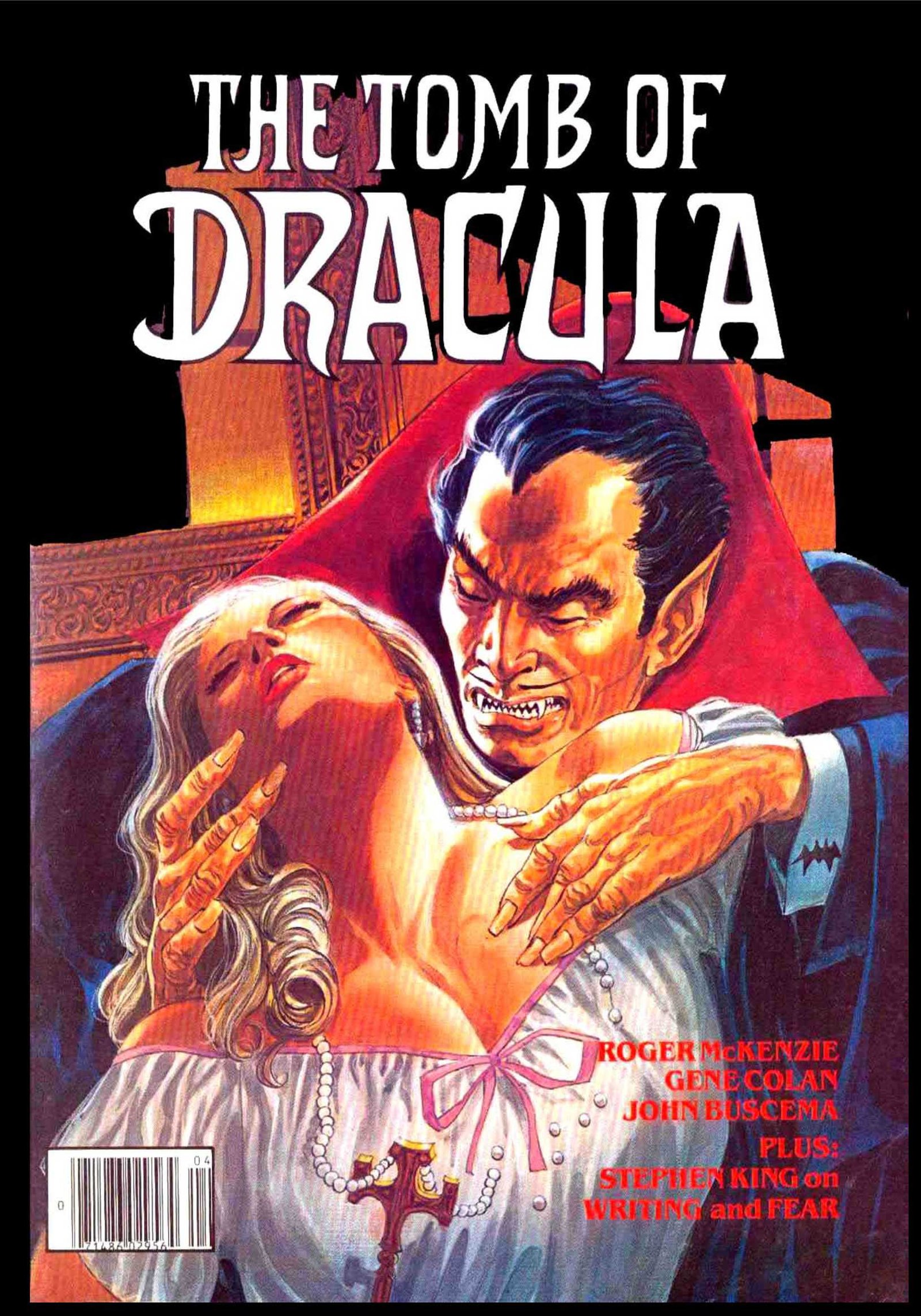 MC-038. TOMB OF DRACULA (B& W)